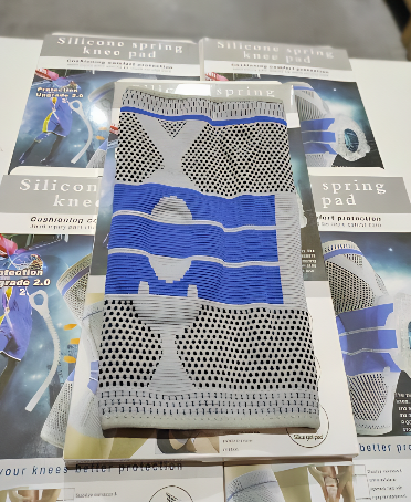 Rodilleras 1pcs tejido 3D con almohadilla XXL - additional image 2